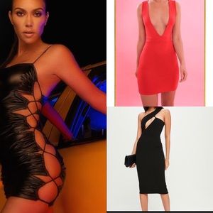 Bundled dresses: Prettylittlething & Missguided